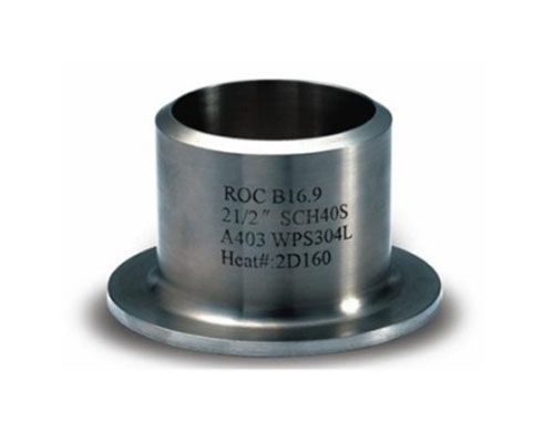 Carbon steel stub end pipe fitting