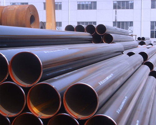 Large diameter steel pipe